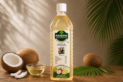 Nandha Marachekku Cold Pressed Coconut Oil – 1 Litre